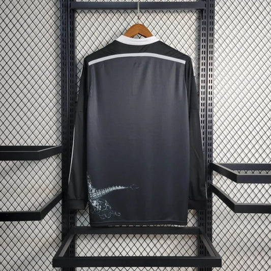Maillot Rétro Real Madrid 2014-2015 Extérieur Manche Longue