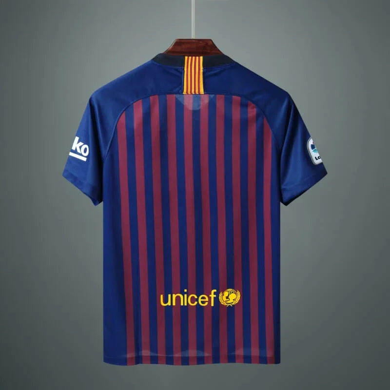 2018-2019 Retro Barcelona Home Jersey