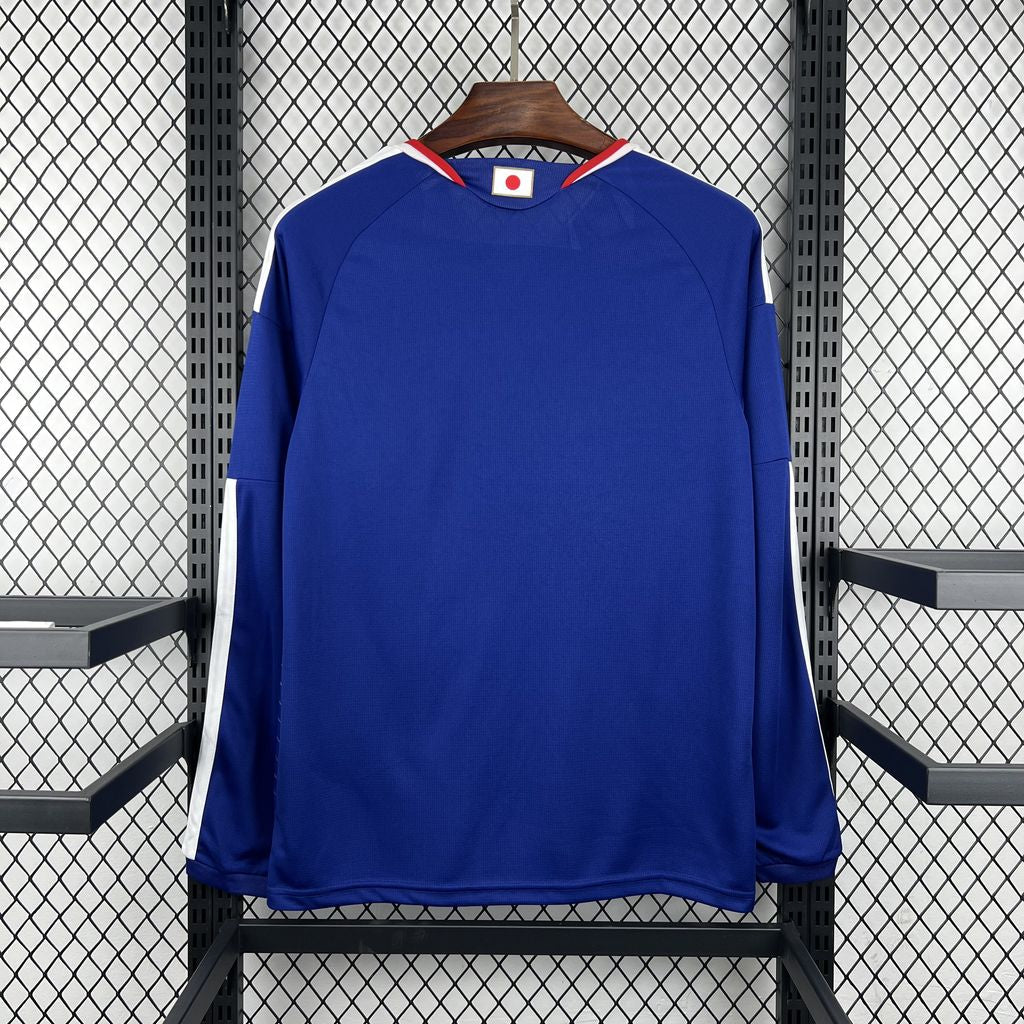 2026 Giappone Maglia Casa Coppa del Mondo Manica Lunga Versione Tifoso