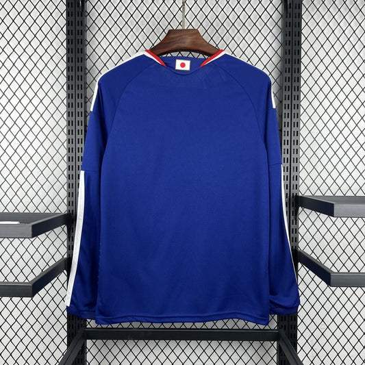 2026 Giappone Maglia Casa Coppa del Mondo Manica Lunga Versione Tifoso