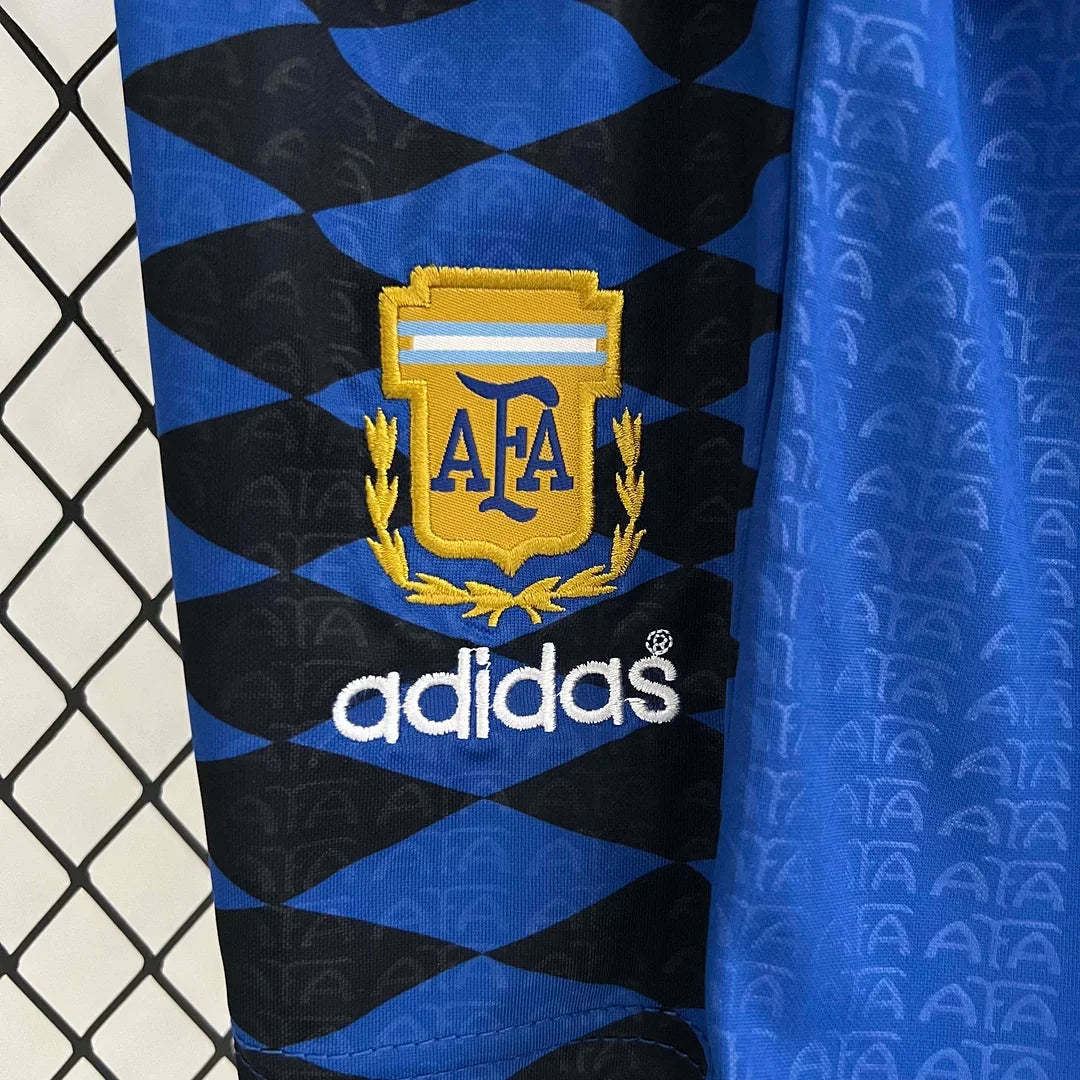 Maglia da trasferta per bambini retrò Argentina 1994