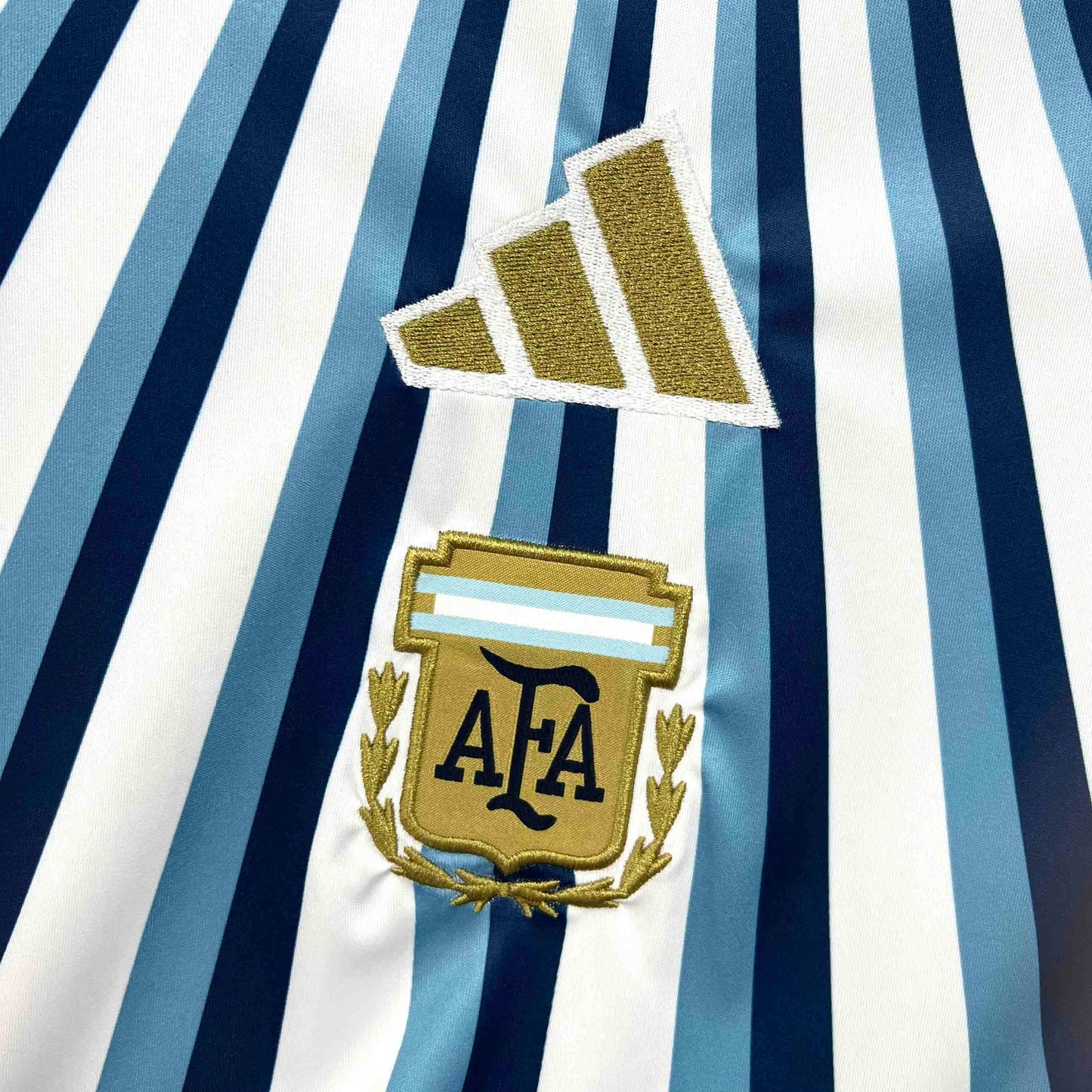 Kit pre-partita dell'Argentina per la Coppa del Mondo 2026
