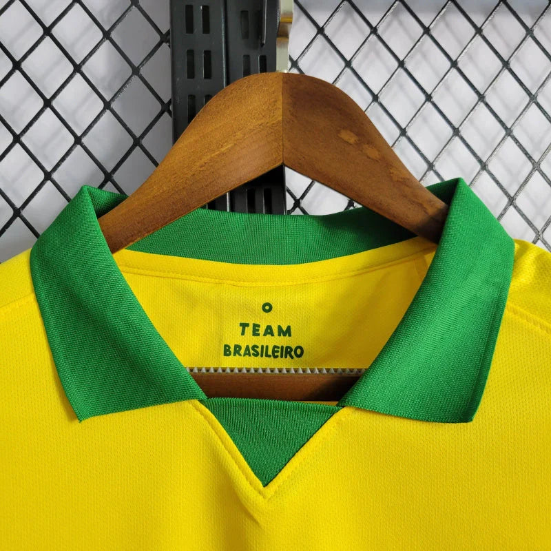 2019 Retro Brazil Home Jersey