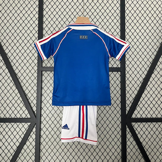 Maglia Francia 1998 Home Taglia Bambino