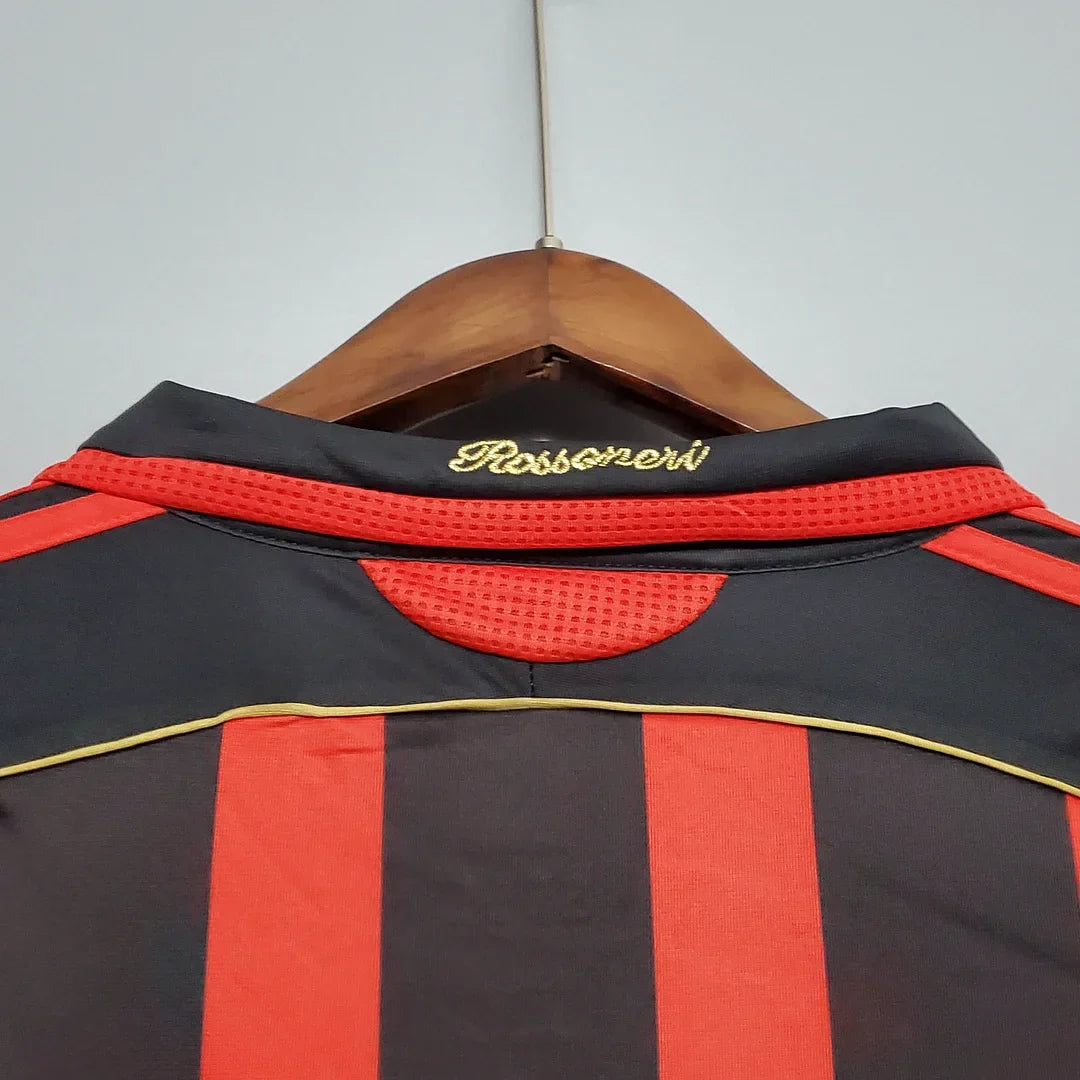 Maillot Rétro Domicile AC Milan Manches Longues 2006/2007