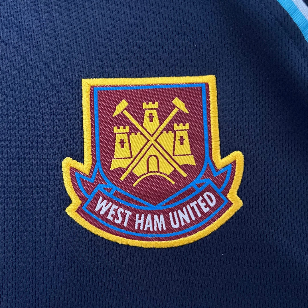 Maglia da trasferta West Ham United terza divisa retrò 1999-2001