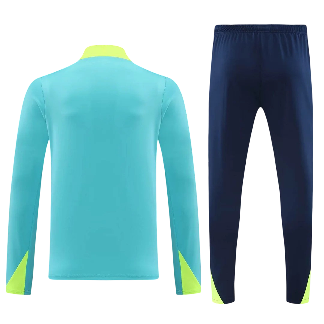 Survêtement Brésil vert et bleu