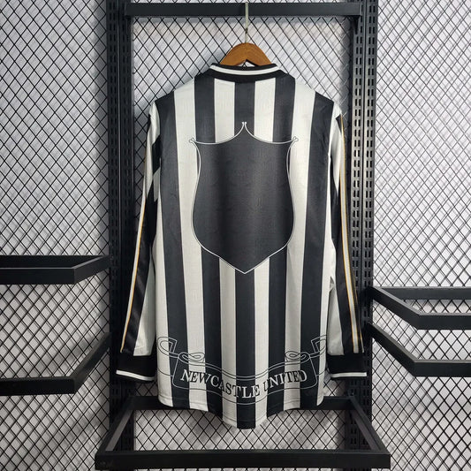 1995-1997 Maglia Home Manica Lunga Retrò Newcastle United