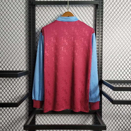 Maglia Home Manica Lunga West Ham United Retrò 1995-1997