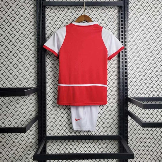 Maglia Arsenal Home Retro 2002-2004 Taglia Bambino