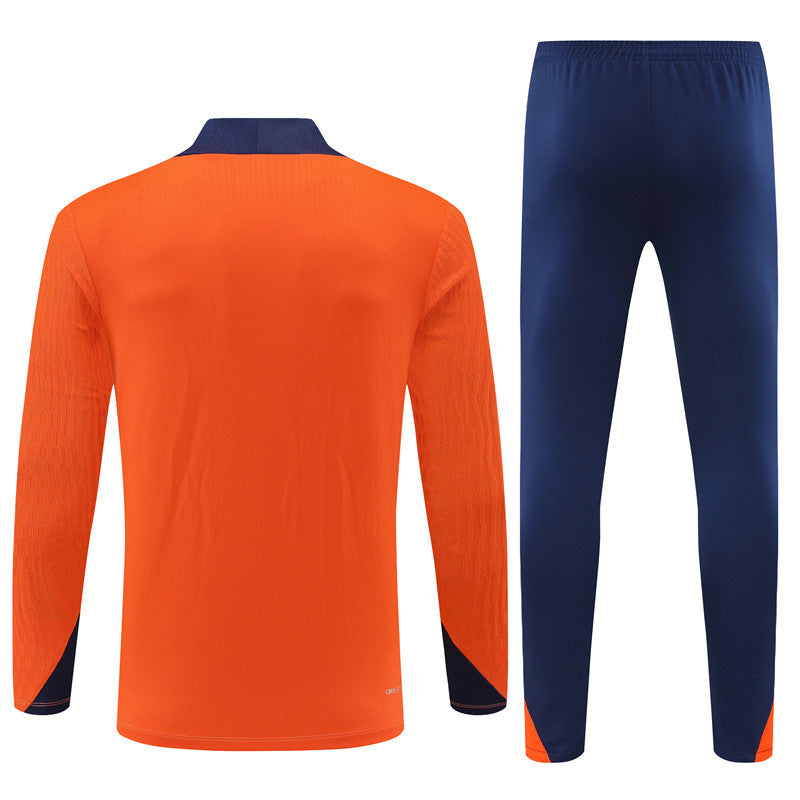 Survêtement Pays-Bas orange et bleu marine