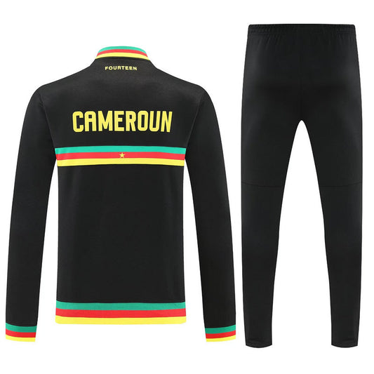 Tuta da atletica nera Camerun 2025/2026