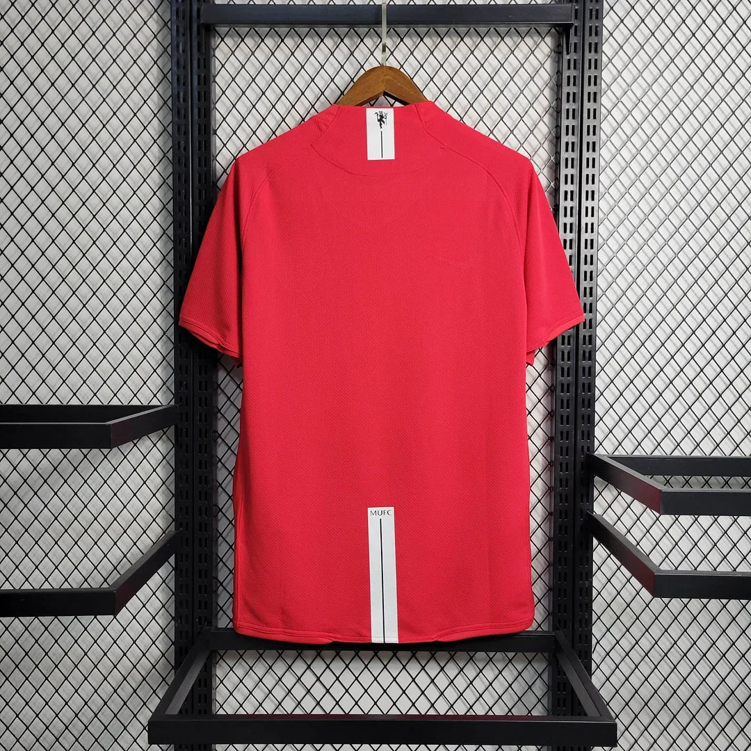 Maillot domicile rétro Manchester United Ligue des Champions 2007/2008