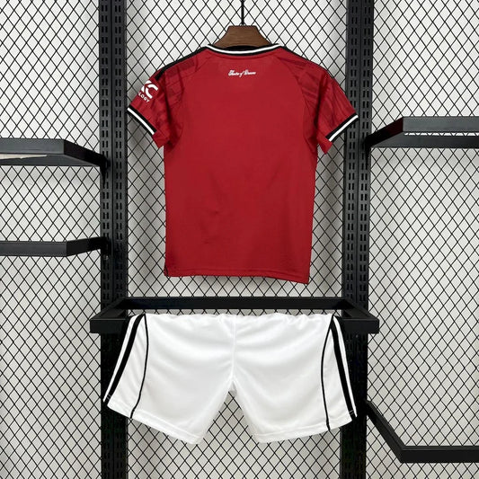 Completo casa Manchester United 2025/2026 taglia bambino