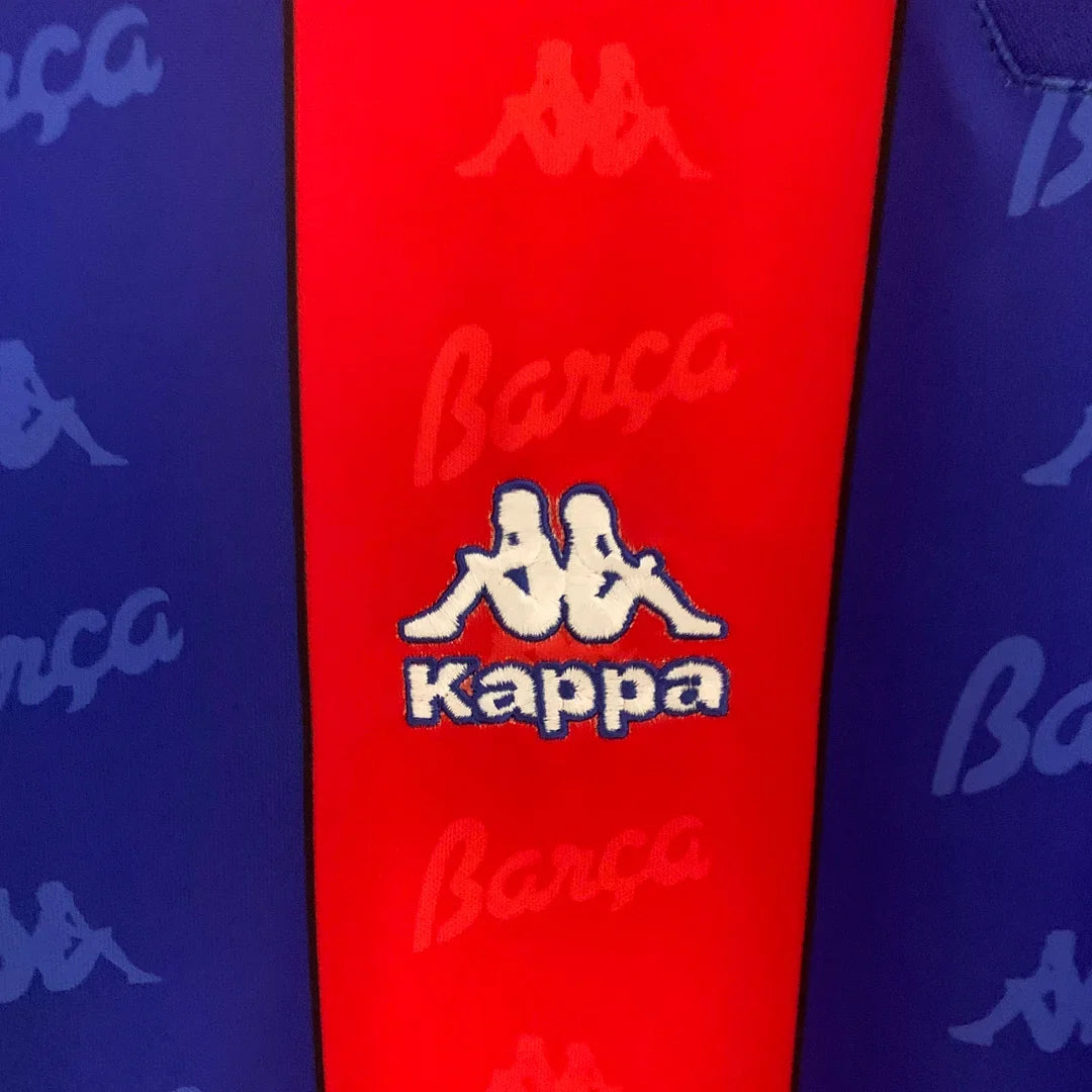 Maglia Home retrò Barcellona 1995-1997 a maniche lunghe