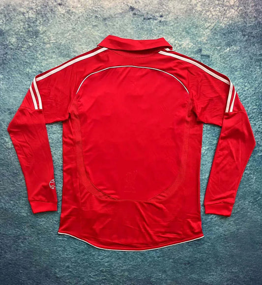 Maglia retrò Liverpool Home manica lunga 2006-2007