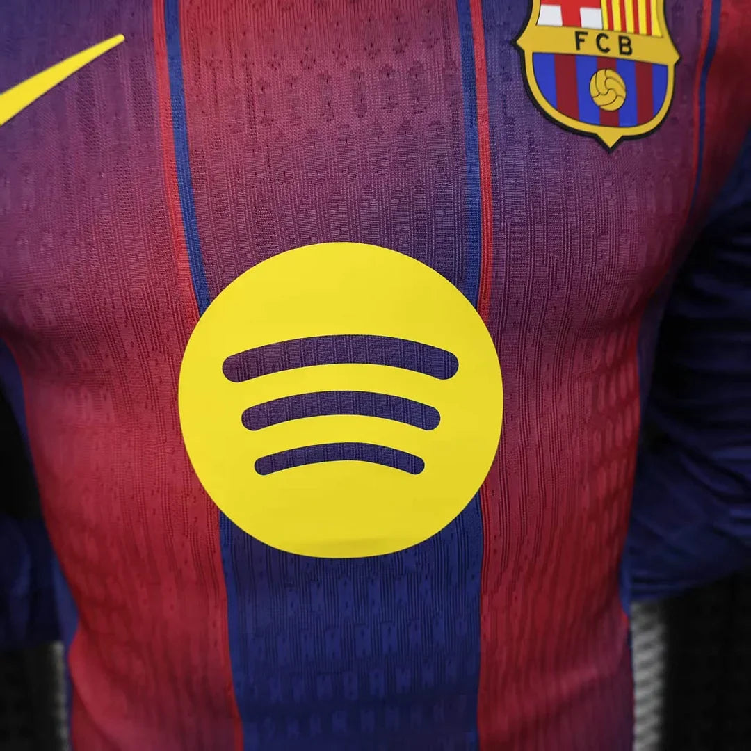 Maglia manica lunga Barcellona Home Kit 2025-2026