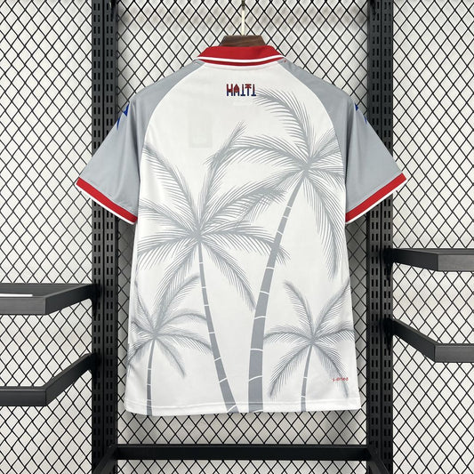Version fan du maillot extérieur Haïti Coupe du Monde 2026