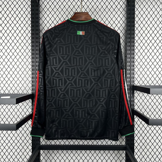 Maglia da tifoso a manica lunga Messico 2026 Terza maglia Mondiale