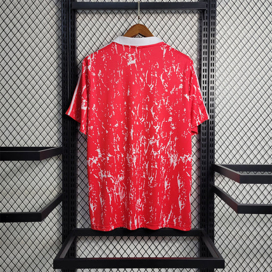 Maglia da casa dell'Unione Sovietica del 1990 in stile retrò