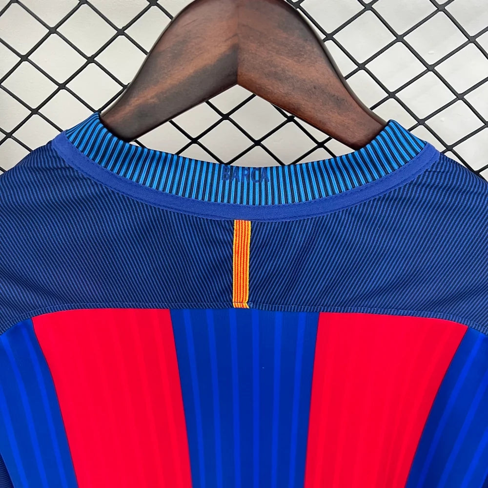 Maglia Retro Barcellona Home Manica Lunga 2016/2017