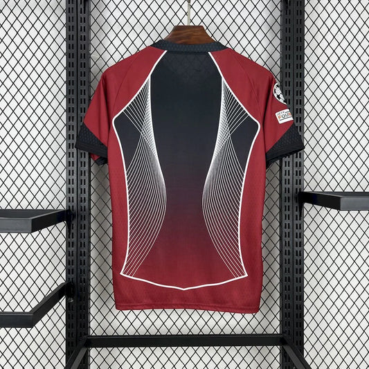 Maglia Barcellona "Crimson Core" Edizione Limitata (Patch Opzionale)