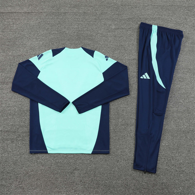 Tuta Arsenal blu e menta