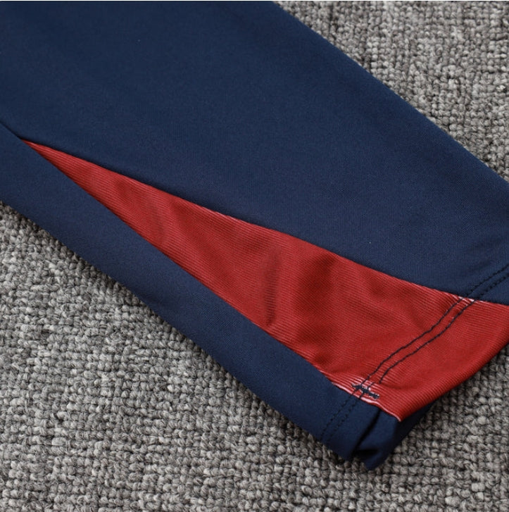 England Dark Blue and Red Tracksuit