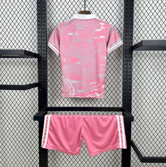 Maglia Limitata Real Madrid "Dragón Rosa" Taglia Bambino