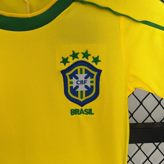 Maglia Brasile 1988 Home Taglia Bambino
