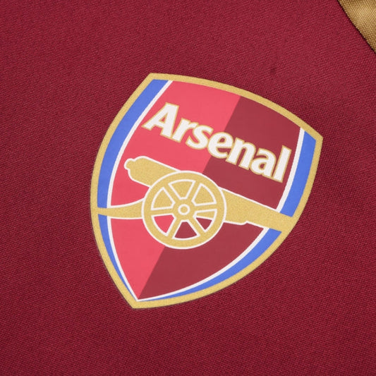 Survêtement Arsenal noir et rouge foncé