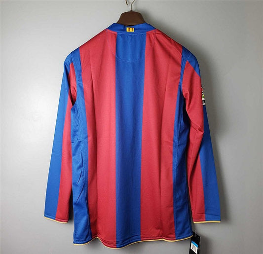 Maglia Barcellona Home Maniche Lunghe Retro 2007-2008