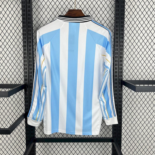 1998 Argentina Home Manica Lunga