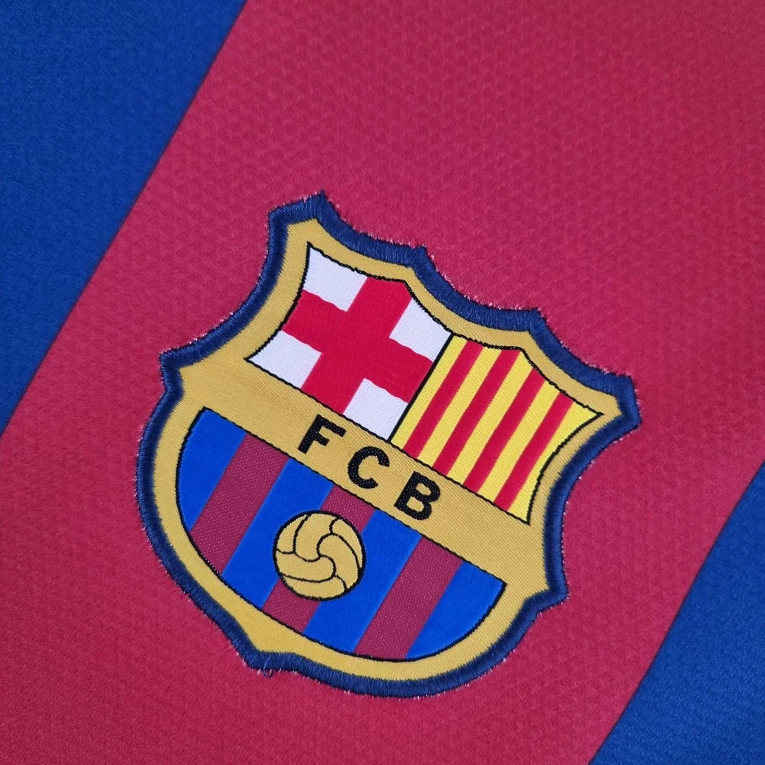 Maglia retrò FC Barcelona Home 2010-2011 a maniche lunghe