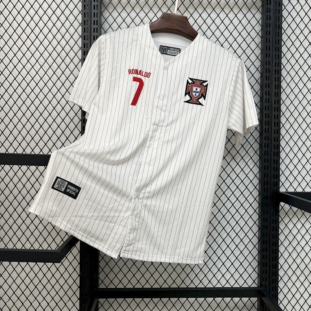 2025 Portugal Baseball Ronaldo 7 Jersey