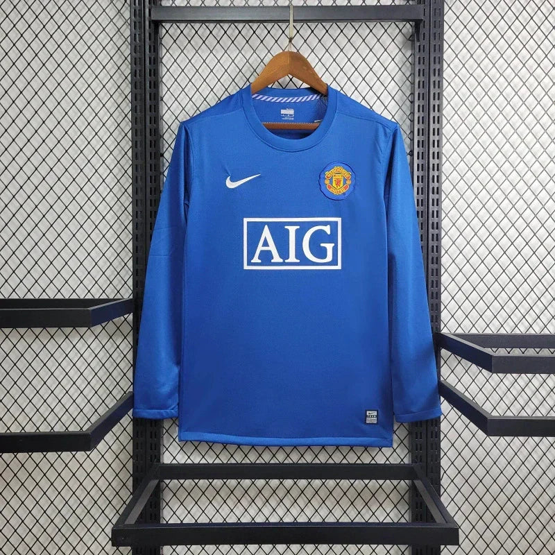 Manchester United Retro 2008/2009 Third Kit Long Sleeve