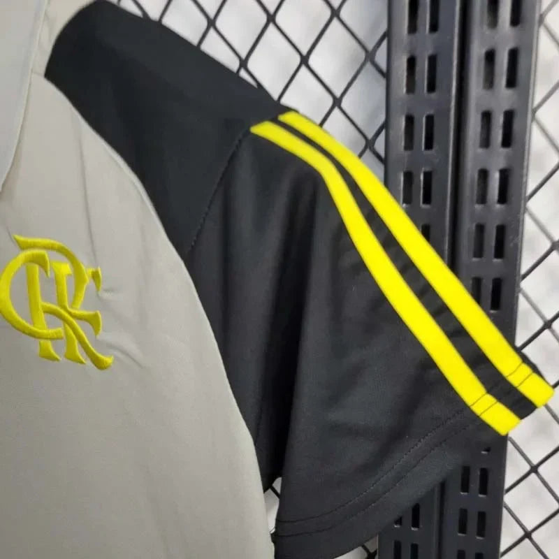 Polo gris Flamengo 2024/2025