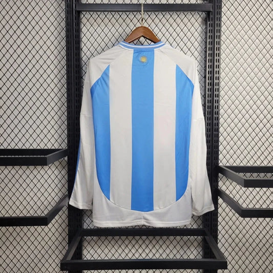 Maillot Domicile Manches Longues Argentine 2024