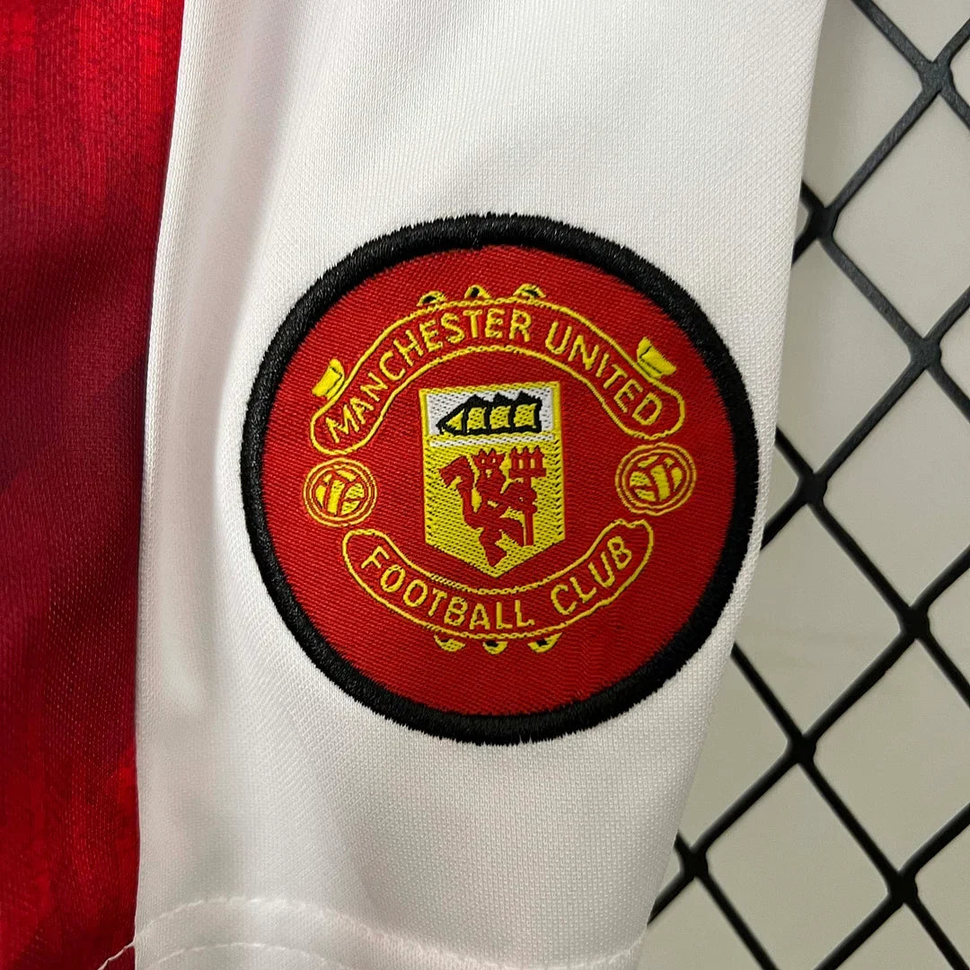 Maglietta Manchester United Home Bambino Taglia 1996/1998 Retro