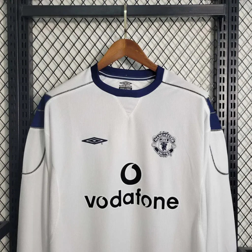 2000/2001 Retro Manchester United Trasferta Maniche Lunghe
