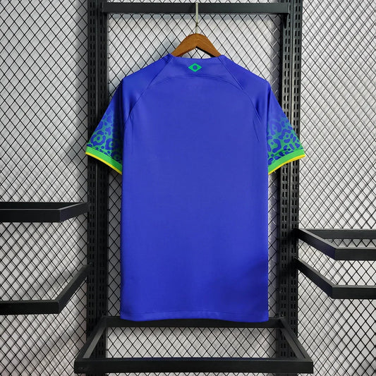 Maglia da trasferta Brasile Coppa del Mondo 2022