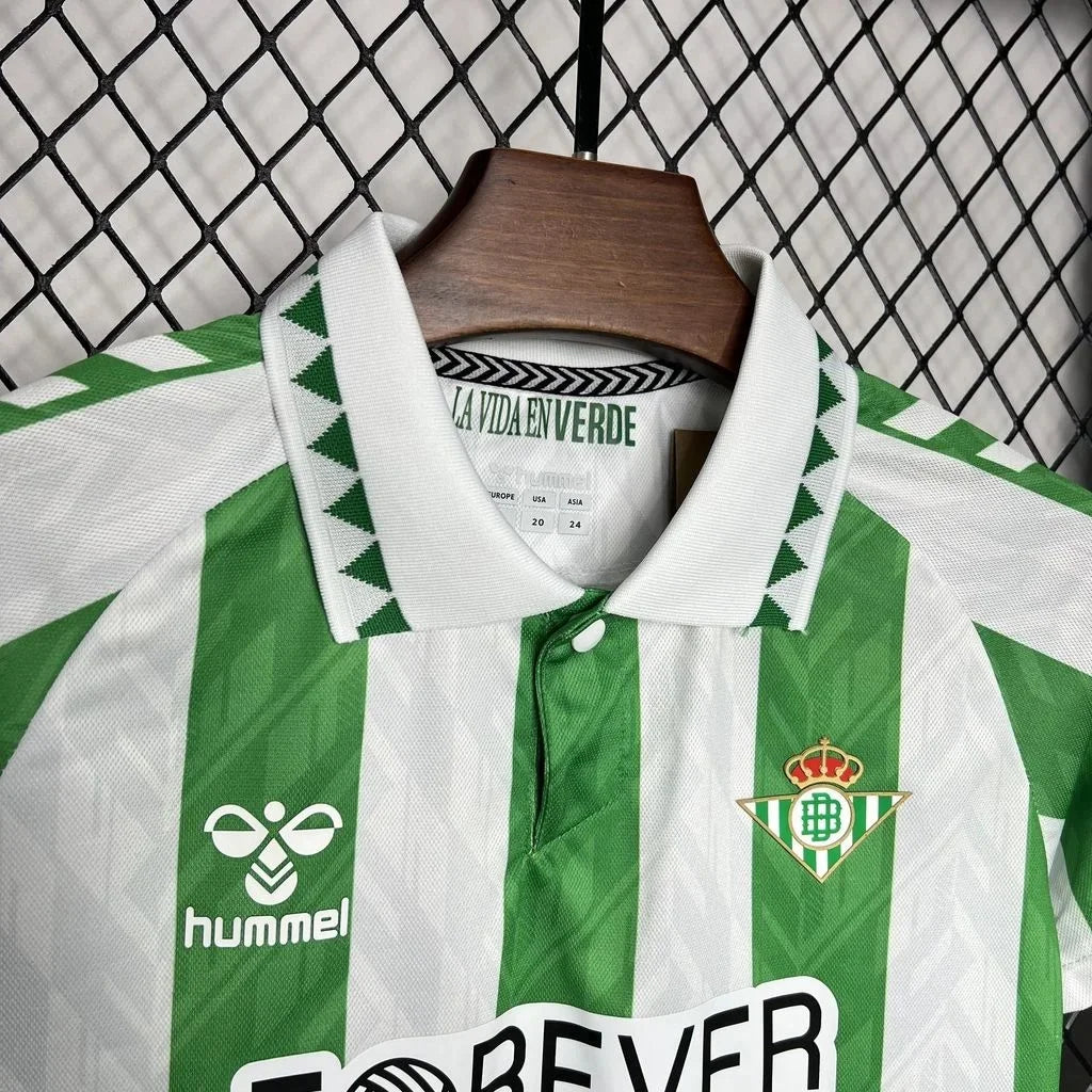 2024/2025 Real Betis Home Kids Size