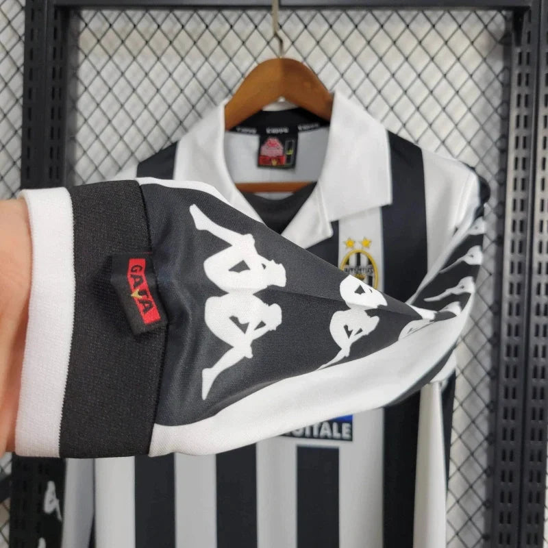 1999-2000 Retro Juventus Home Jersey Long Sleeve