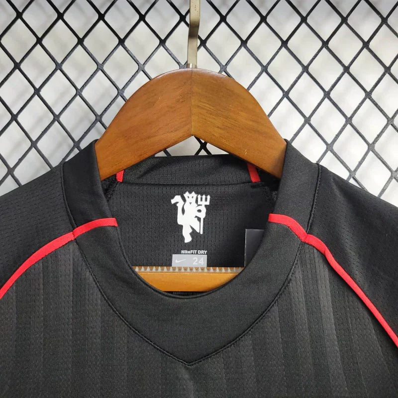 Maglia da trasferta Manchester United 2007/2008 taglia bambino