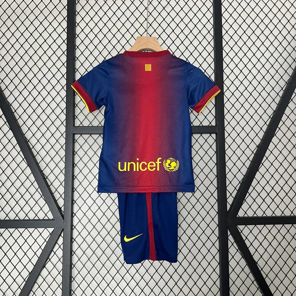 2012/2013 Retro Barcelona Home Jersey Kids Size