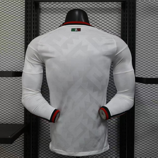 Maglia Messico Trasferta Mondiale 2026 Maniche Lunghe Versione Giocatore