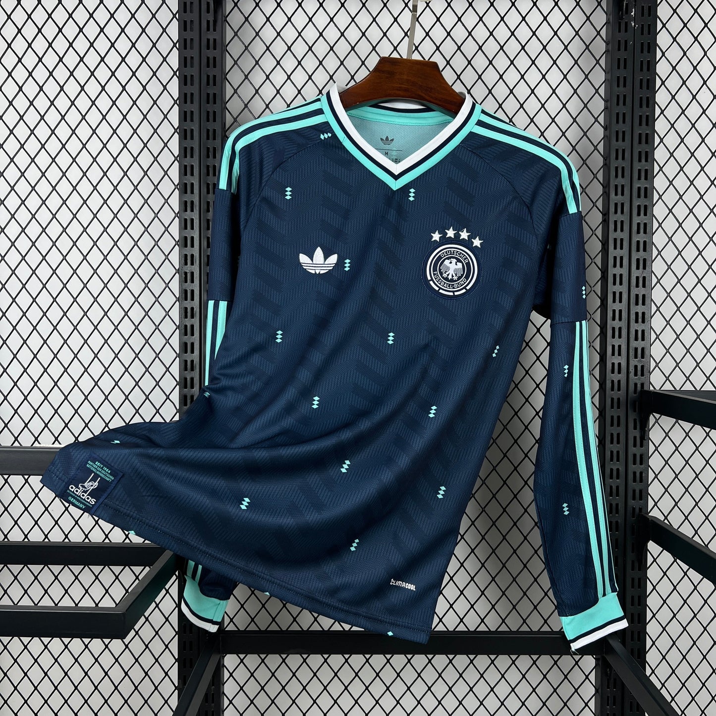 Maillot extérieur de la Coupe du Monde 2026 Allemagne Manches Longues Version Supporter