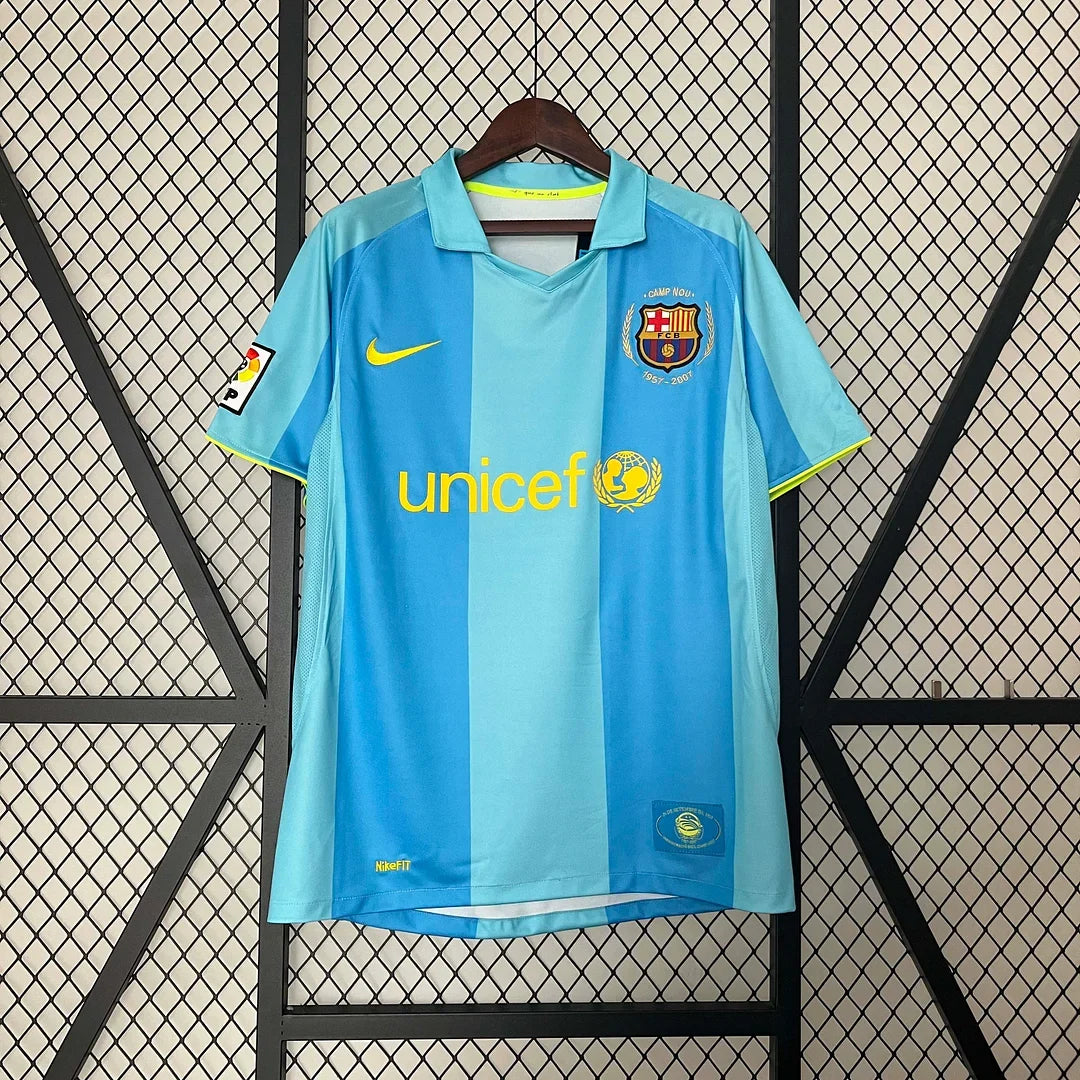 Maglia da trasferta retrò Barcellona 2007-2008