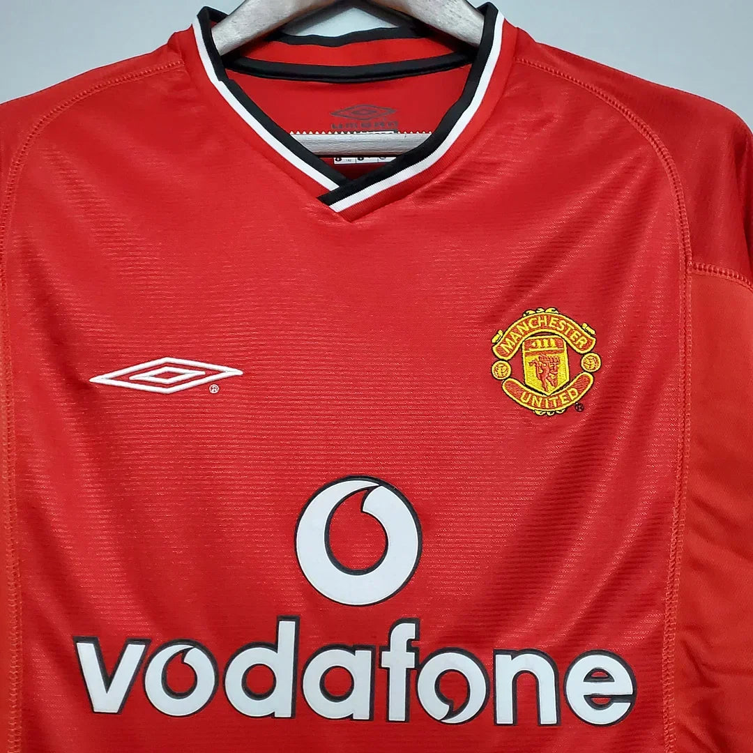 Maillot domicile rétro Manchester United 2000/2002