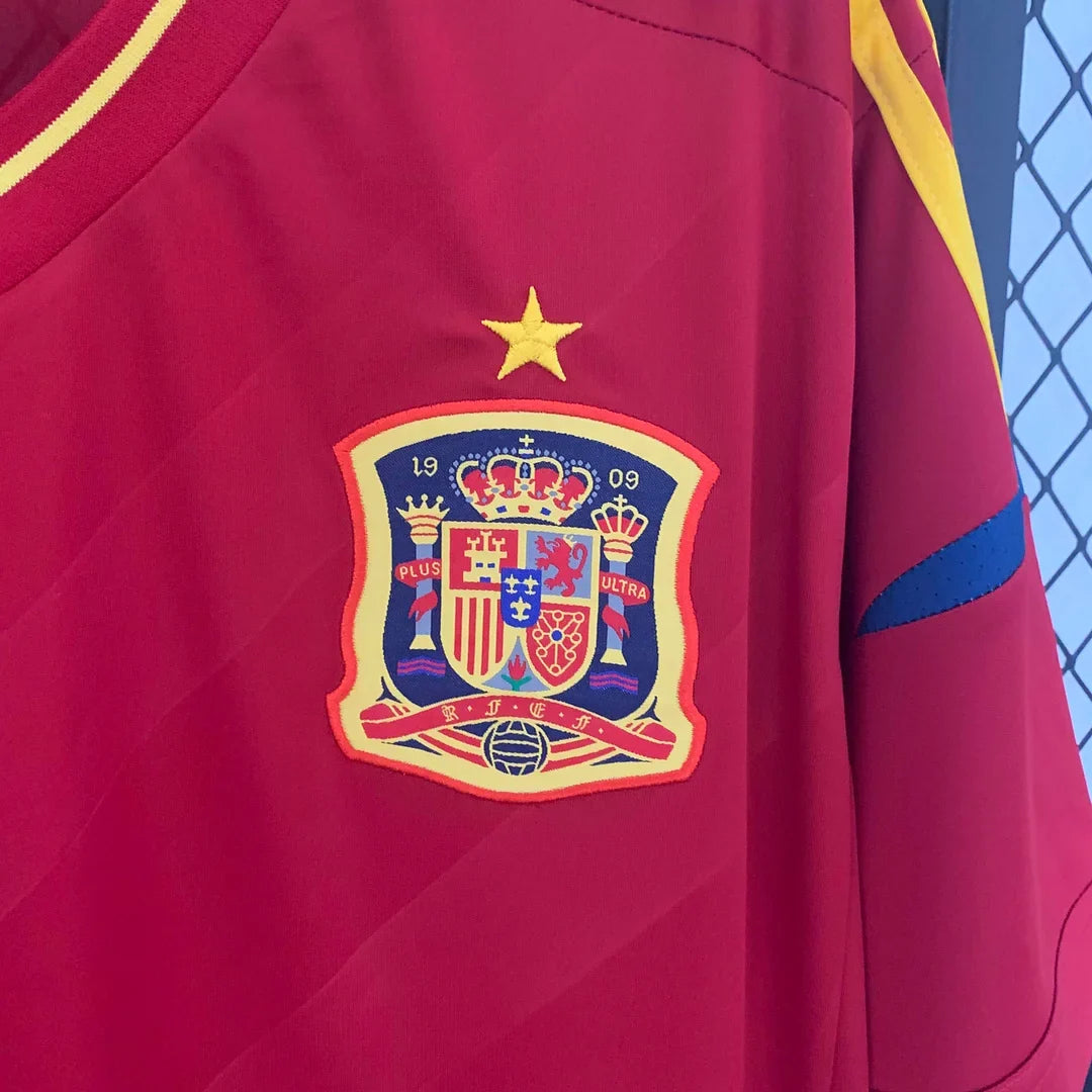 2012 Retro Spain Home Jersey